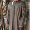 Khaki Signature Emirati Kandura