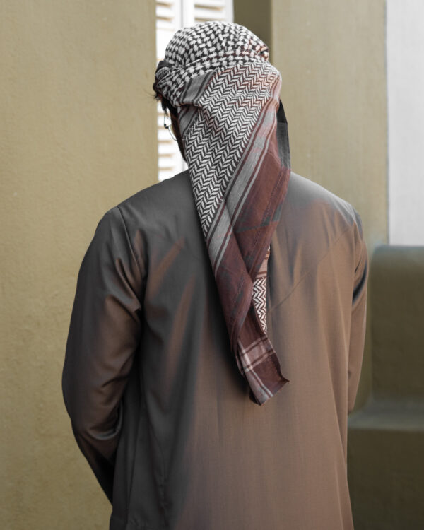Khaki Signature Emirati Kandura