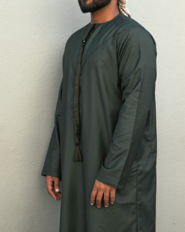 Bottle Green Signature Emirati Kandura