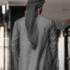 Charcoal Signature Emirati Kandura