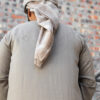 Oatmeal Linen Blend Emirati Kandura