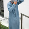 Light Denim Linen Blend Emirati Kandura