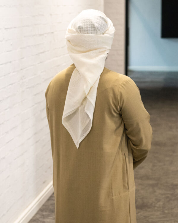 Wheat Linen Blend Emirati Kandura