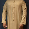 Wheat Linen Blend Emirati Kandura