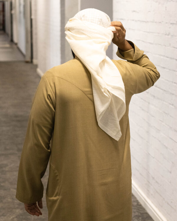 Wheat Linen Blend Emirati Kandura