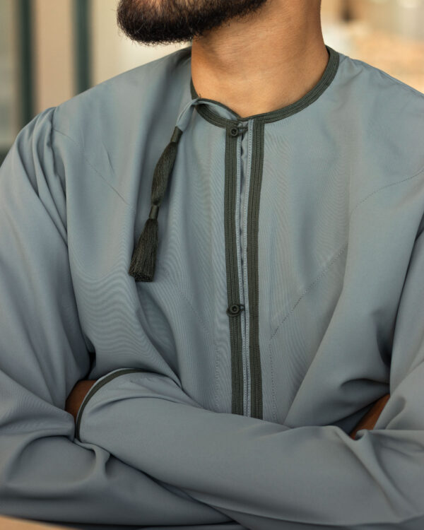 Green Omani Dishdasha