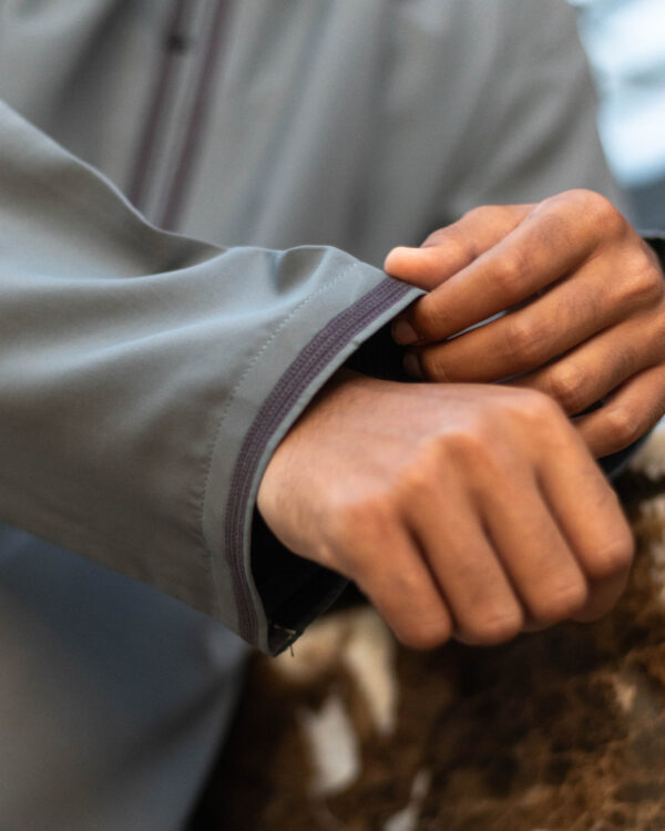 Grey Omani Dishdasha