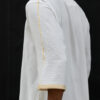 White & Gold Maghrebi Gandoura