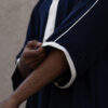 Navy & Cream Maghrebi Gandoura