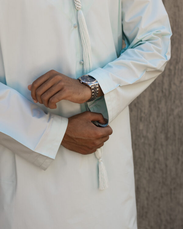 Ice Blue Amir Emirati Kandura
