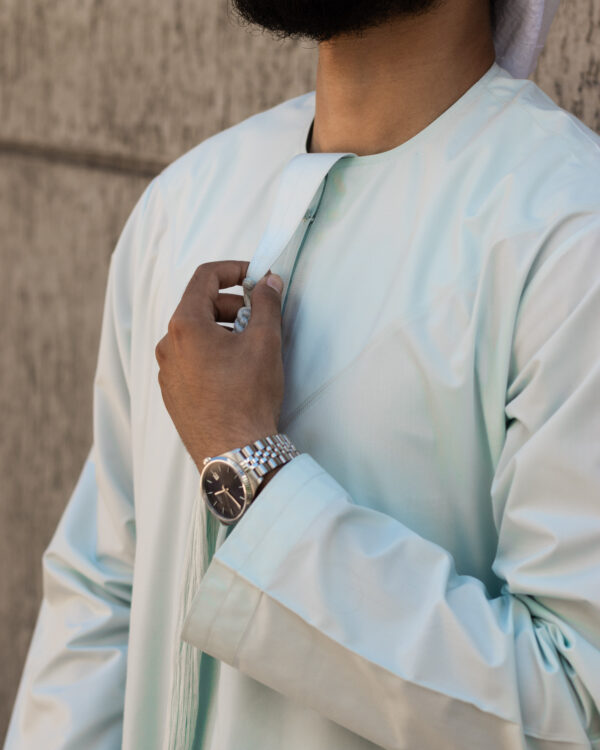 Ice Blue Amir Emirati Kandura
