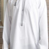 White & Grey Omani Dishdasha